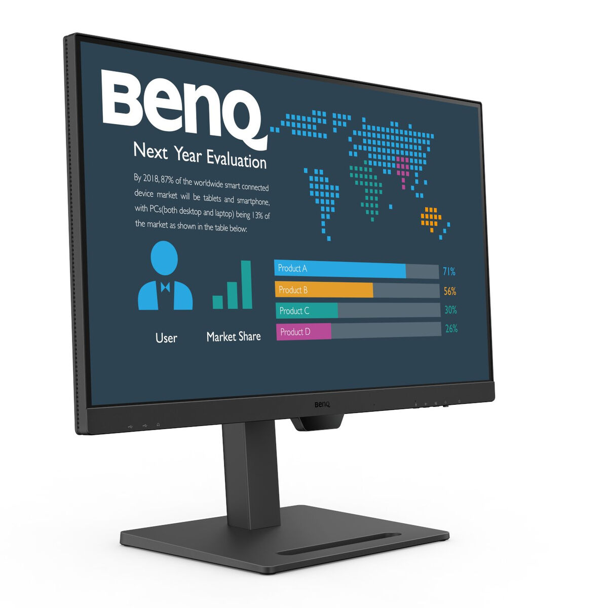 Monitorius BenQ 9H.LLLLA.TPE Quad HD 27" 75 Hz